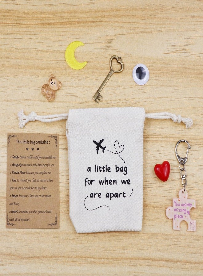 wavvter Long Distance Relationship Gifts, Little Bag Accessories Gifts for Lovers and Friends Boyfriend (Long Distance Bag) - Image 3